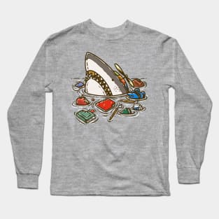 Back to School Shark Long Sleeve T-Shirt